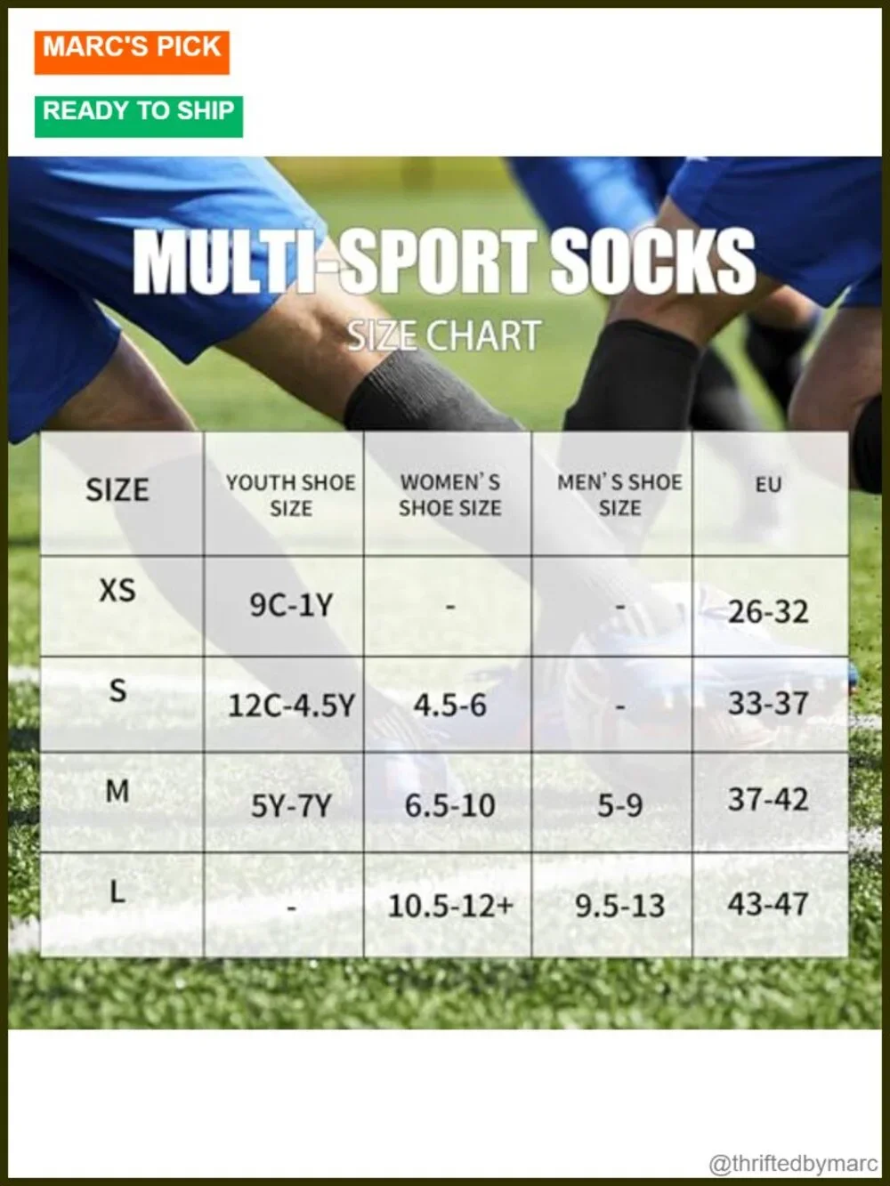 3 Pack Knee High Athletic Socks for Multi-Sport